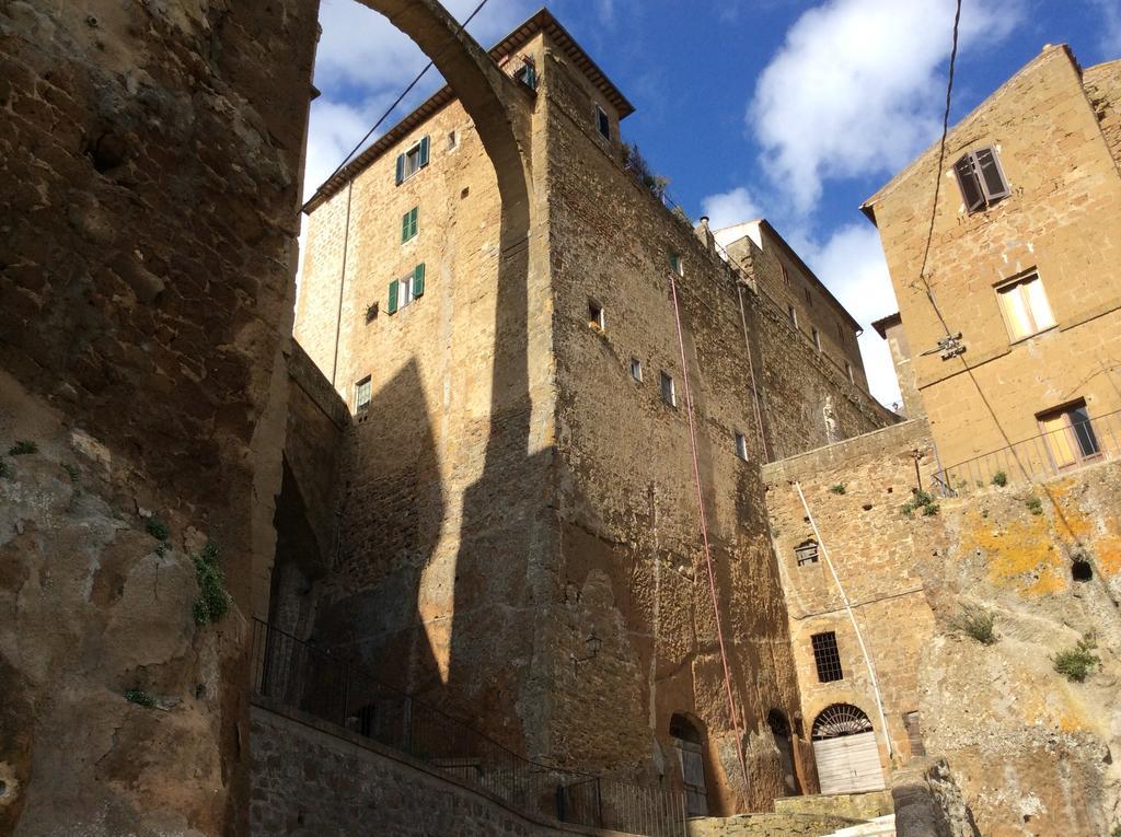 Appartamento Palazzo Sadun Pitigliano Eksteriør billede